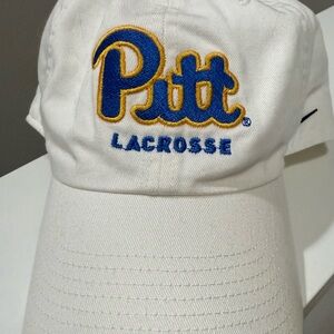Pitt Lacrosse White Cap